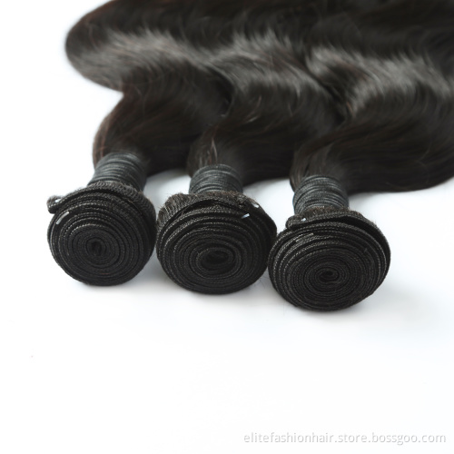 Brazilian Virgin Hair Body Wave Black Remy Human Hair Extensions Unprocessed Body Wave Hair Bundles